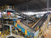 玉溪CC420圓錐破碎機(jī)100T每小時氧化鐵礦破碎系統(tǒng)